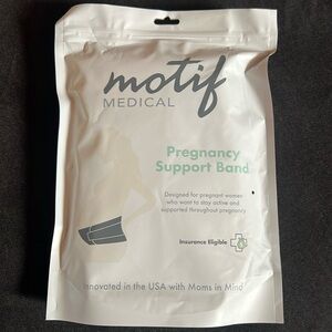 Motif pregnancy belly band - Size Medium